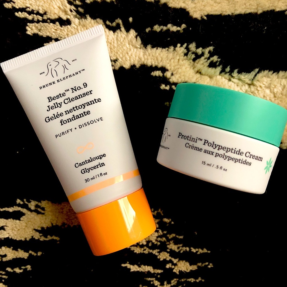 Drunk Elephant Beste Cleanser and Protini Cream
